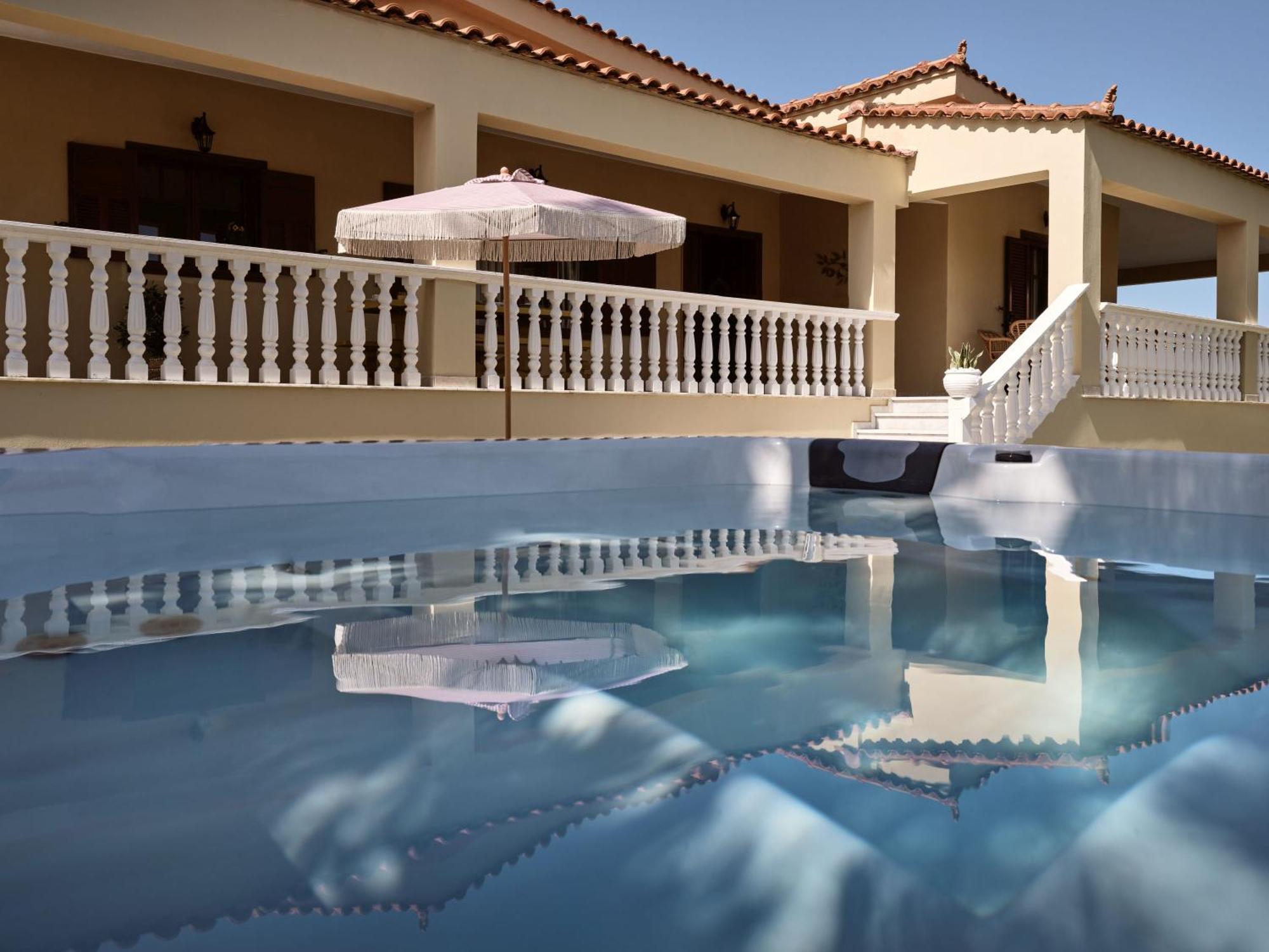 Sea Elegance Villa - On The Beach, By Zantewize Psarou  Zewnętrze zdjęcie